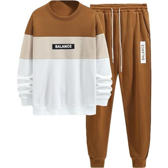 NEW Men's 2 Piece Thermal Sweatsuit - Picture 1 of 6